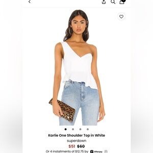 Superdown Karlie One-Shoulder Top